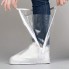 Бахилы многоразовые Высокие ПВХ Coolnice 4XL (45-46) Белые Прозрачные