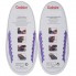Силиконовые шнурки Coolnice XL очень большие 8+8 Сиреневый (XL07)