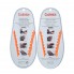 Силиконовые шнурки Coolnice В12 Оранжевые