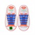 Силиконовые шнурки Coolnice Kids Д06 Синие