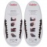 Силиконовые шнурки Coolnice XL очень большие 8+8 Кричневые (XL11)