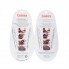 Силиконовые шнурки Coolnice Kids Д010 Белые