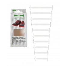 Силиконовые шнурки Coolnice К01 10+10 Белые