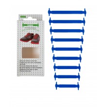 Силиконовые шнурки Coolnice К01 10+10 Синие