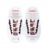 Силиконовые шнурки Coolnice Kids Д11 Коричневые