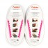 Силиконовые шнурки Coolnice В09 "8+8" Розовые