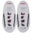 Силиконовые шнурки Coolnice XL очень большие 8+8 Серые (XL03)