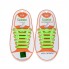 Силиконовые шнурки Coolnice Kids Д13 Зеленые