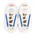Силиконовые шнурки Coolnice В06 "8+8" Синие