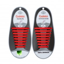 Силиконовые шнурки Coolnice В02 Красные