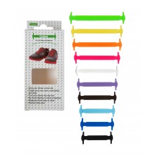Силиконовые шнурки Coolnice К01 10+10 Радуга