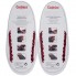Силиконовые шнурки Coolnice XL очень большие 8+8 Бордовые (XL15)
