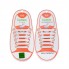 Силиконовые шнурки Coolnice Kids Д010 Белые
