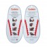 Силиконовые шнурки Coolnice В02 Красные