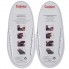 Силиконовые шнурки Coolnice XL очень большие 8+8 Белые (XL10)