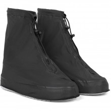 Бахилы от дождя многоразовые ПВХ Coolnice XL (40-41) Чёрные Низкие New