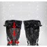 Бахилы многоразовые ПВХ Coolnice L (40-41) Чёрные