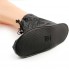 Бахилы многоразовые ПВХ Coolnice L (40-41) Чёрные