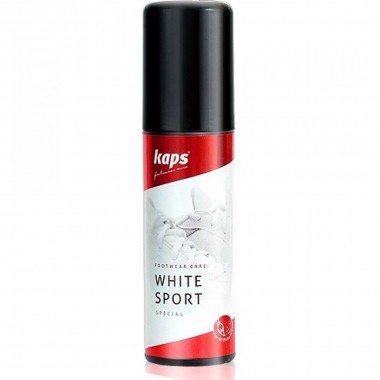 Жидкая белая краска для спортивной обуви Kaps White Sport 75