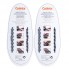 Шнурки силиконовые Coolnice Серые прямые "7+7 One size" 